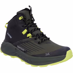 Hi-Tec - Baskets FUSE TRAIL - Femme (Noir / Vert sombre)