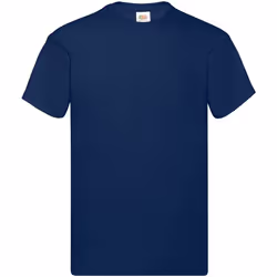 Fruit of the Loom - T-shirt ORIGINAL - Homme (Bleu marine)