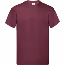 Fruit of the Loom - T-shirt ORIGINAL - Homme (Bordeaux)