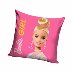 Barbie - Coussin GIRL (Rose)