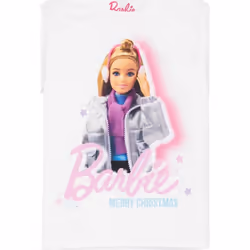 Barbie - T-shirt - Fille (Blanc)