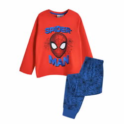 Spider-Man - Ensemble de pyjama long - Garçon (Bleu / Rouge)