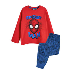 Spider-Man - Ensemble de pyjama long - Garçon (Bleu / Rouge)
