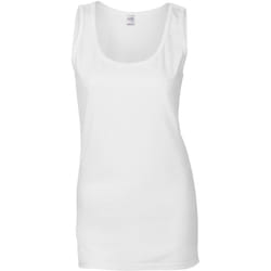 Gildan - Débardeur SOFTSTYLE - Femme (Blanc)