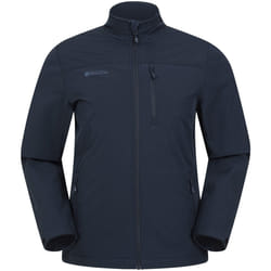 Mountain Warehouse - Veste softshell GRASMERE - Homme (Bleu foncé)