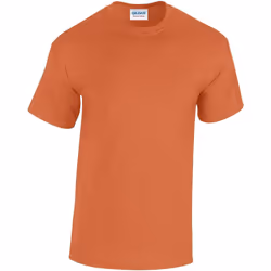 Gildan - T-shirt HEAVY COTTON - Homme (Orange chiné)