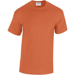 Gildan - T-shirt HEAVY COTTON - Homme (Orange chiné)