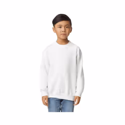 Gildan - Sweat - Enfant (Blanc)
