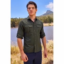 Mountain Warehouse - Chemise NAVIGATOR - Homme (Vert kaki)