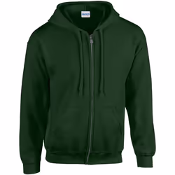 Gildan - Veste à capuche - Homme (Vert forêt)