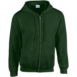 Gildan - Veste à capuche - Homme (Vert forêt)