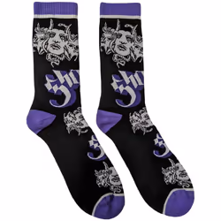 Ghost - Chaussettes COPIA - Adulte (Noir / Violet / Blanc)