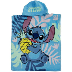 Lilo & Stitch - Poncho de bain PARADISE (Bleu / Jaune / Vert)