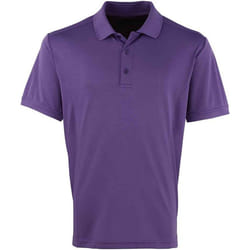 Premier - Polo COOLCHECKER - Homme (Violet)