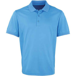 Premier - Polo COOLCHECKER - Homme (Bleu saphir)