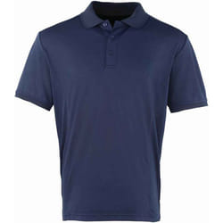 Premier - Polo COOLCHECKER - Homme (Bleu marine)