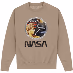 NASA - Sweat APOLLO - Adulte (Blanc cassé)