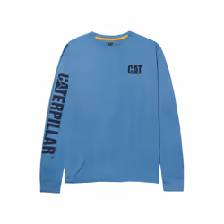 Caterpillar - T-shirt TRADEMARK BANNER - Homme (Bleu sarcelle)