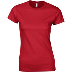 Gildan - T-shirt SOFTSTYLE - Femme (Rouge)