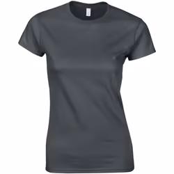 Gildan - T-shirt SOFTSTYLE - Femme (Charbon)