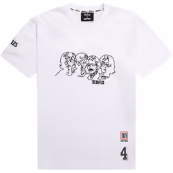 The Beatles - T-shirt MEYBA - Adulte (Blanc)