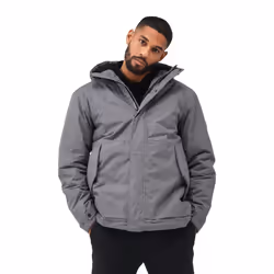 Regatta - Veste imperméable STERLINGS - Homme (Gris orage Chiné)