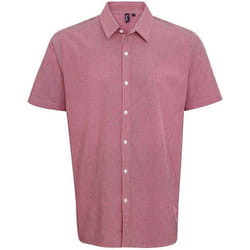 Premier - Chemise - Homme (Rouge / Blanc)