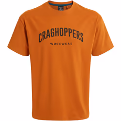 Craghoppers - T-shirt BATLEY - Homme (Terre cuite)