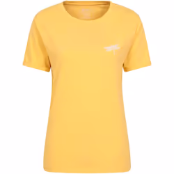 Mountain Warehouse - T-shirt - Femme (Jaune pâle)