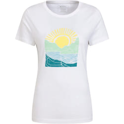 Mountain Warehouse - T-shirt NEVER LOST - Femme (Blanc)