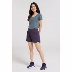Mountain Warehouse - Short de course - Femme (Violet foncé)