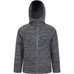Mountain Warehouse - Veste à capuche SNOWDONIA - Enfant (Gris alu)