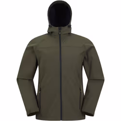 Mountain Warehouse - Veste softshell EXODUS - Homme (Kaki foncé)