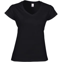 Gildan - T-shirt - Femme (Noir)