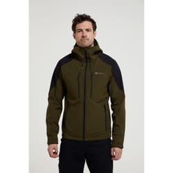 Mountain Warehouse - Veste softshell RADIUS - Homme (Vert kaki)