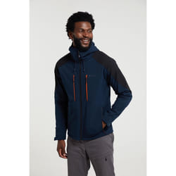 Mountain Warehouse - Veste softshell RADIUS - Homme (Bleu foncé)