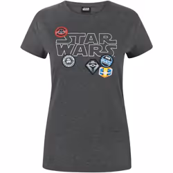 Star Wars - T-shirt - Femme (Noir)