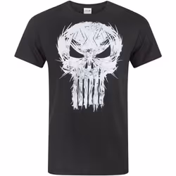 Marvel - T-shirt à logo The Punisher - Homme (Noir)
