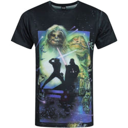 Star Wars - T-shirt Le Retour du Jedi - Homme (Noir)