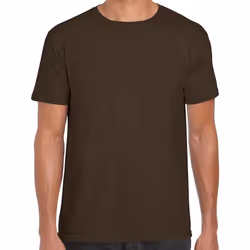 Gildan - T-shirt manches courtes - Homme (Chocolat foncé)