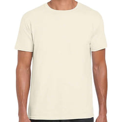 Gildan - T-shirt manches courtes - Homme (Beige pâle)