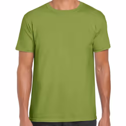 Gildan - T-shirt manches courtes - Homme (Jaune vif)