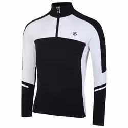 Dare 2B - Haut thermique SPEED - Homme (Noir / Blanc)