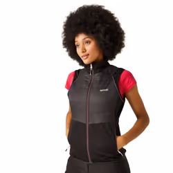 Regatta - Veste hybride STEREN - Femme (Noir / Flamant rose)