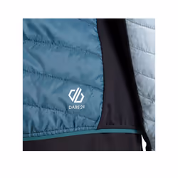 Dare 2B - Veste matelassée GENDARME - Homme (Ardoise / Vert méditerranéen)