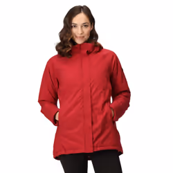 Regatta - Veste imperméable SANDA - Femme (Rouge foncé)