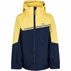 Trespass - Veste imperméable SUBMERGED - Garçon (Bleu marine / Jaune)