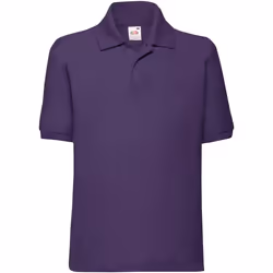 Fruit of the Loom - Polo 65/35 - Enfant (Violet)