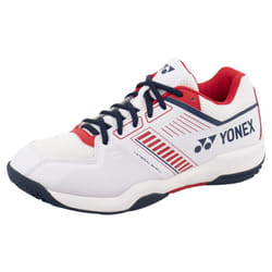 Yonex - Chaussures de badminton STRIDER FLOW - Homme (Blanc / Rouge)