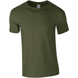 Gildan - T-shirt SOFTSTYLE - Homme (Vert kaki)